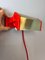 Red and Gold Wall Lamp from Lyfa 1