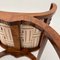 Art Nouveau Gondola Stool in Walnut & Oak, Austria, 1910, Image 19