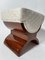 Art Deco Hocker mit Palisander Furnier, Frankreich, 1930er 6
