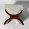 Art Deco Hocker mit Palisander Furnier, Frankreich, 1930er 16