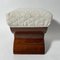 Art Deco Hocker mit Palisander Furnier, Frankreich, 1930er 8
