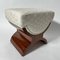 Art Deco Hocker mit Palisander Furnier, Frankreich, 1930er 5