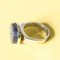 Moderner Midcentury Ring aus Silber & Sodalith von David Andersen, 1960er 5