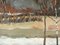 A finales del invierno, pintura al óleo, enmarcado, Imagen 8