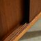 Rosewood and Teak Low Sideboard with Sliding Doors and Drawers, 1960s, Image 33