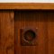Rosewood and Teak Low Sideboard with Sliding Doors and Drawers, 1960s, Image 8
