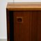 Rosewood and Teak Low Sideboard with Sliding Doors and Drawers, 1960s, Image 22