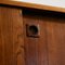Rosewood and Teak Low Sideboard with Sliding Doors and Drawers, 1960s, Image 12