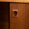 Rosewood and Teak Low Sideboard with Sliding Doors and Drawers, 1960s, Image 24