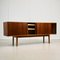 Rosewood and Teak Low Sideboard with Sliding Doors and Drawers, 1960s, Image 5