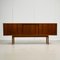 Rosewood and Teak Low Sideboard with Sliding Doors and Drawers, 1960s, Image 2