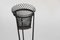 Estante para plantas Mid-Century moderno de metal de Mathieu Matégot, Francia, años 50, Imagen 3