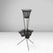 Estante para plantas Mid-Century moderno de metal de Mathieu Matégot, Francia, años 50, Imagen 1