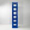 Italian Modern Blue Wood Bookcase by Aldo Cibic, 1980s, Image 2