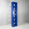 Italian Modern Blue Wood Bookcase by Aldo Cibic, 1980s, Image 1