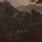 Landscape with Figures, 1750, Oil on Canvas, Framed 15