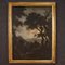 Landscape with Figures, 1750, Oil on Canvas, Framed 1