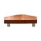 Mid-Century Modern Brutalist Coffee Table in Wenge and Steel, Germany, 1960s 6