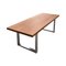 Mid-Century Modern Brutalist Coffee Table in Wenge and Steel, Germany, 1960s 1