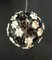 Vintage Sputnik Flowers Murano Glass Pendant, 1972 13