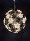 Vintage Sputnik Flowers Murano Glass Pendant, 1972 11