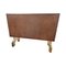 Vintage Two-Door Parchment Sideboard, 1980s 4