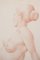 Barrera, Female Life Studies, Bleistiftzeichnungen, 1970, Gerahmt, 2er Set 11