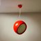 Rote Pallade Hängelampe von Studio Tetrarch für Artemide, 1960er 5