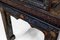 Chinese Black Lacquer Gilt and Polychrome Painted Bench Seats, 1920s, Set of 2, Image 19