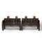 Chinese Black Lacquer Gilt and Polychrome Painted Bench Seats, 1920s, Set of 2, Image 11