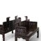Chinesische Schwarz Lack Vergoldete & Polychrom Lackierte Sitzbänke, 1920er, 2er Set 15