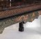 Chinese Black Lacquer Gilt and Polychrome Painted Bench Seats, 1920s, Set of 2, Image 17