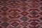 Vintage Turkish Jajim Kilim Rug 8