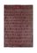 Vintage Turkish Jajim Kilim Rug 1