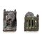 Amerikanische Art Deco Elefanten Buchstützen aus Bronze, 20. Jh. von Charles Robert Knight, 2er Set 3