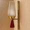 Midcentury Modern Italian Wall Sconces, 1950s, Set of 2 10