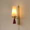 Midcentury Modern Italian Wall Sconces, 1950s, Set of 2 9