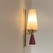 Midcentury Modern Italian Wall Sconces, 1950s, Set of 2 8