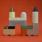 Set de Vaisselle Empilable Modulable KNSTRKT par Studio Berg, Set de 14 14