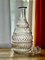 Antique French Crystal Bludgeon Bottle Glass Decanter with Ornate Etching, Image 4
