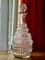 Antique French Crystal Bludgeon Bottle Glass Decanter with Ornate Etching, Image 1