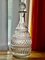 Antique French Crystal Bludgeon Bottle Glass Decanter with Ornate Etching, Image 5