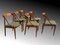 Danish Teak Dining Chairs by Johannes Andersen for Uldum Møbelfabrik, Set of 6 6