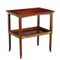 Antique Art Nouveau Coffee Table in Engraved Brass, Image 1