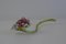 Hand-Blown Glass Rose, Former Czechoslovakia, 1970s 5