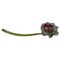 Hand-Blown Glass Rose, Former Czechoslovakia, 1970s 1