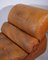Fauteuil en Cuir Camel, Italie, 1970s 12