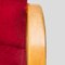 French Red Upholstered Armchairs by Stella Durera, 1950s, Set of 2 7