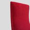 French Red Upholstered Armchairs by Stella Durera, 1950s, Set of 2, Image 9