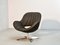 Chocolate Brown Leatherette Lounge Chair from Rohé Noordwolde, 1970s 4